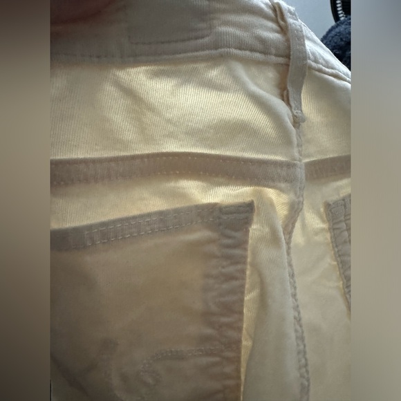 AG Adriano Goldschmied “the legging” white corduroy pants - Picture 3 of 6
